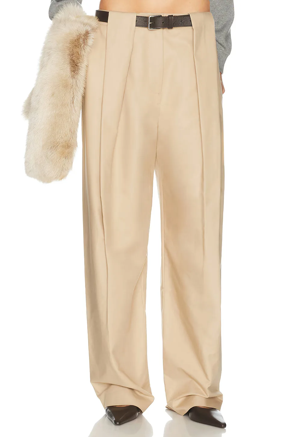 Tomboy Pants in Heavy Poplin by Helsa