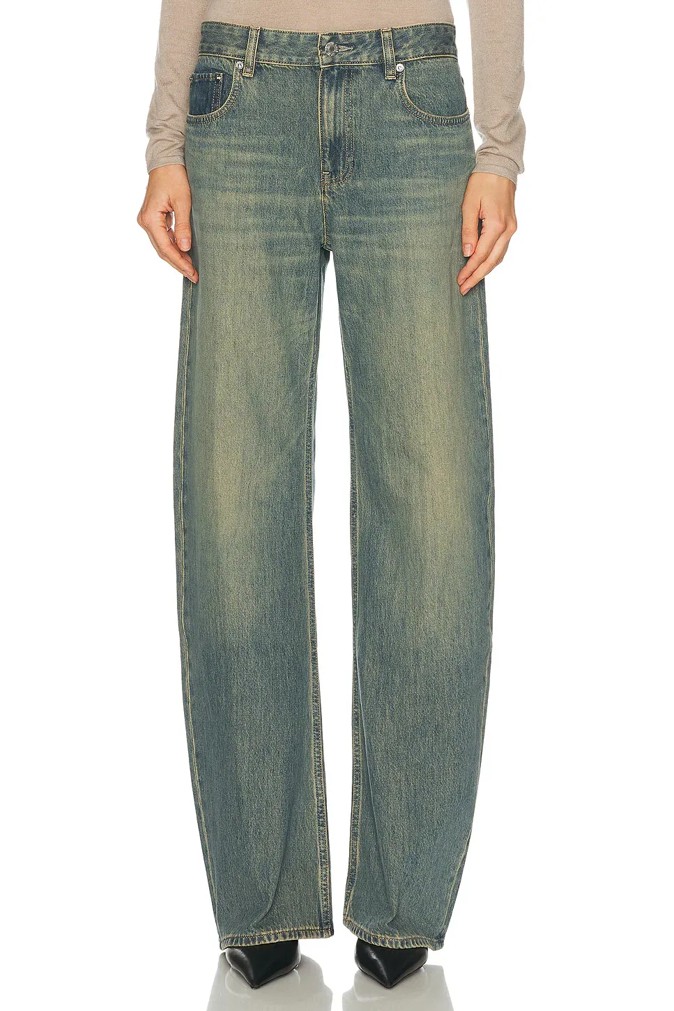 Relaxed Bootcut Leg by Helmut Lang