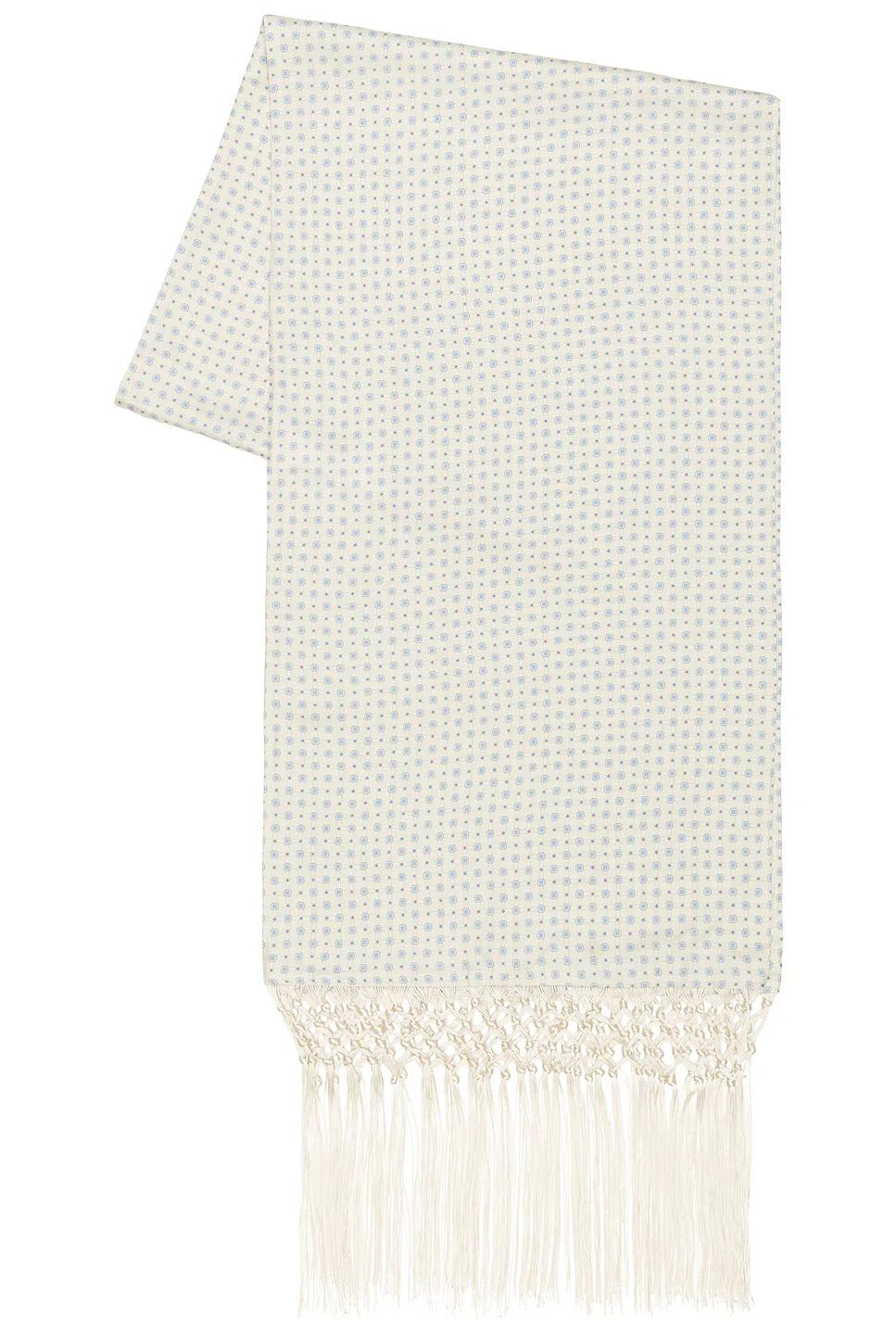 The Silky Scarf in Tie Print by Helsa