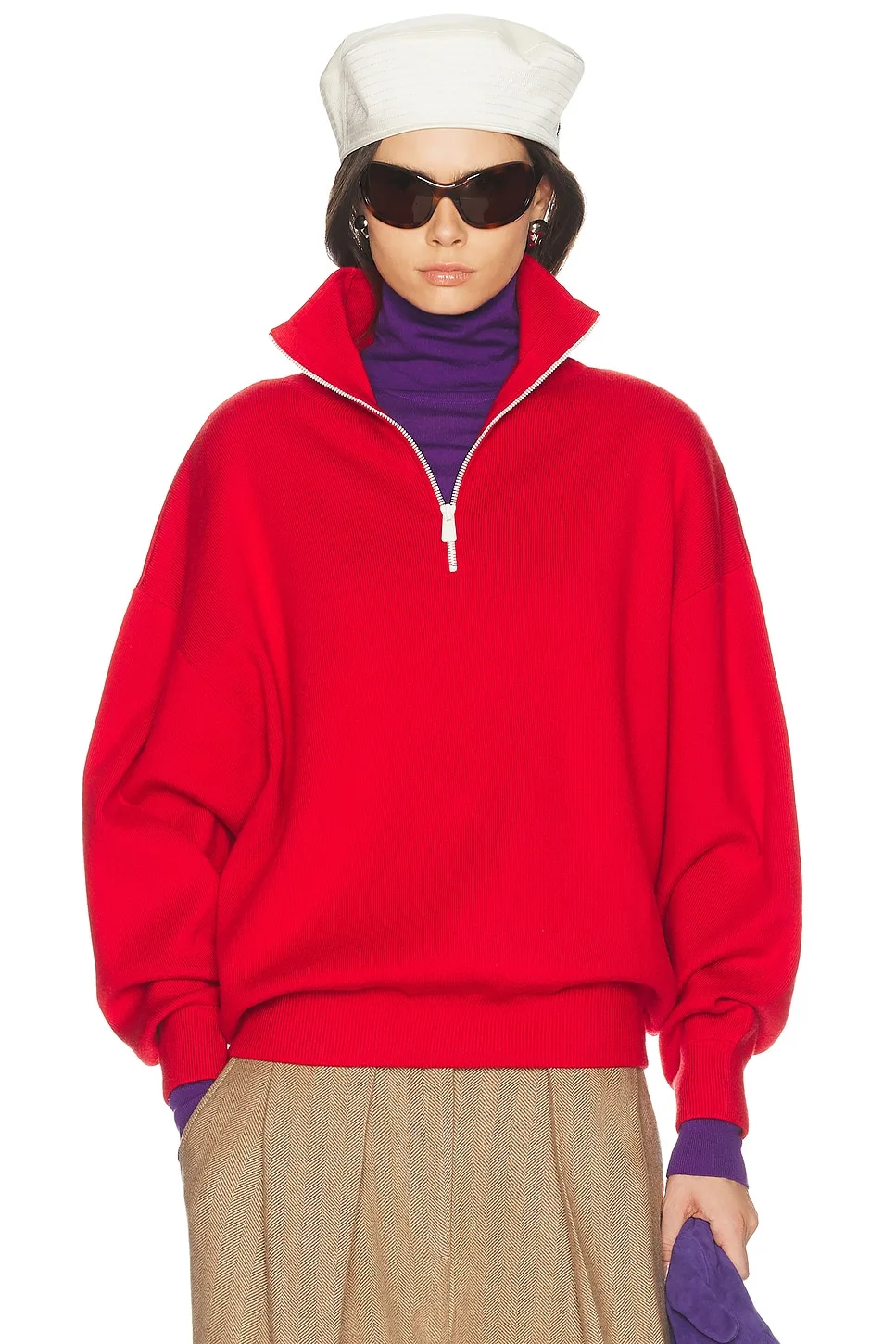 Zionn Classic Knit Half Zip by Helsa