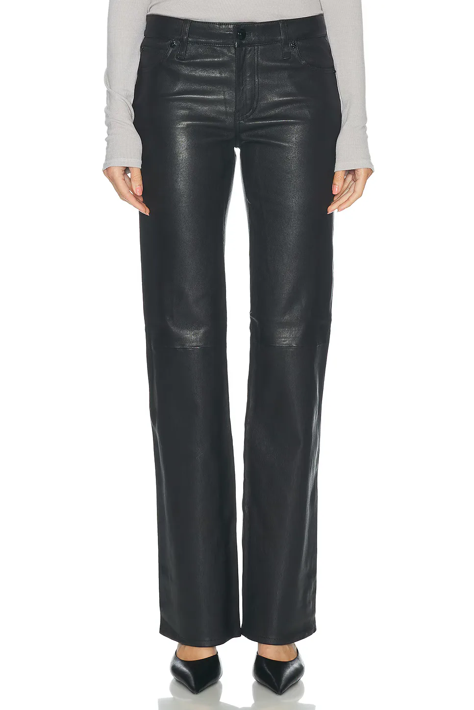 The Leather Rodeo Pant by FRAME