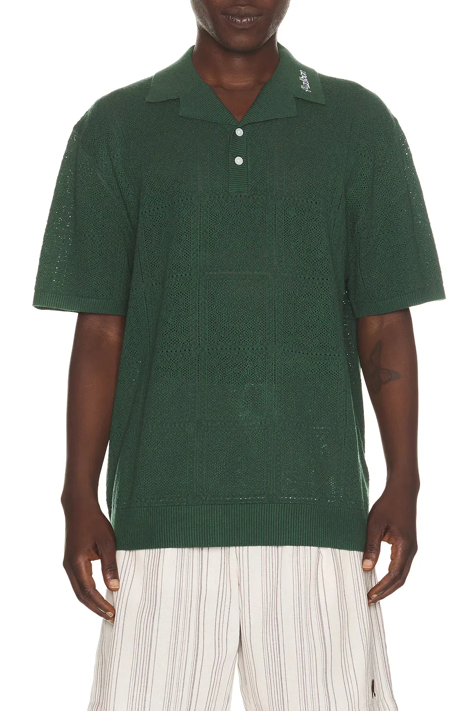 Resort Crochet Polo by Malbon