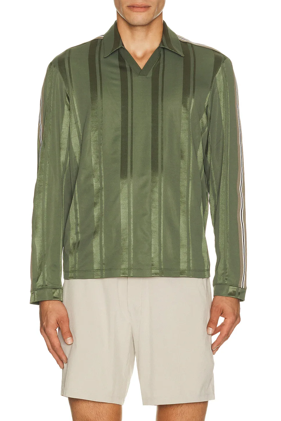 Knit Stripe Rugby Shirt by Lululemon