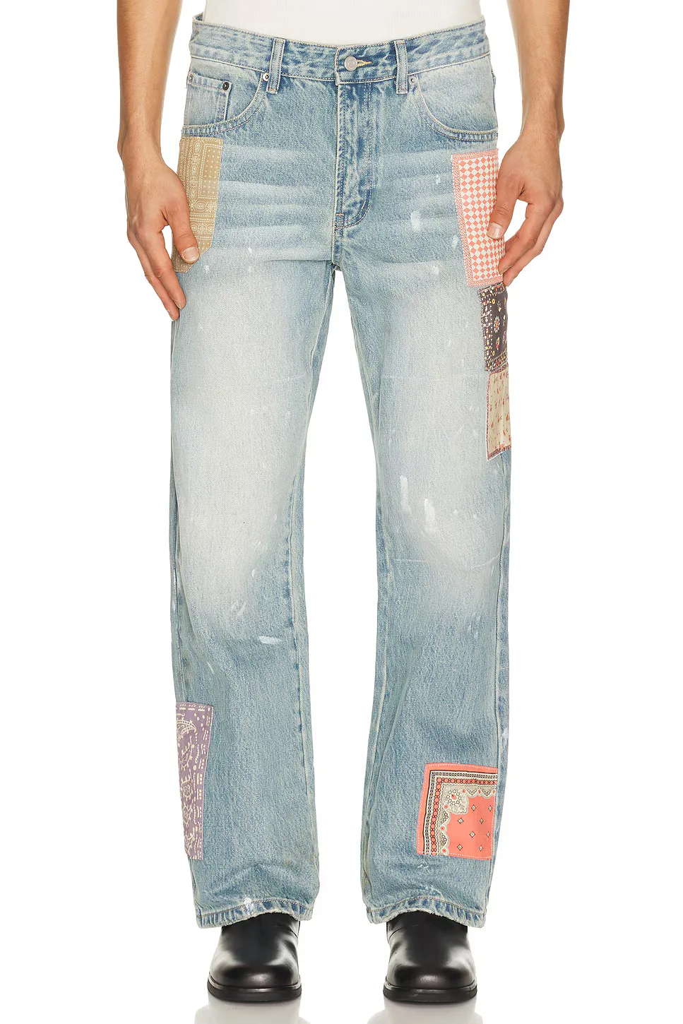 Tapestry Chalk Jeans