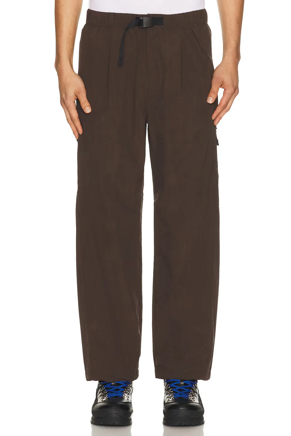 Nylon Double Rip Pants