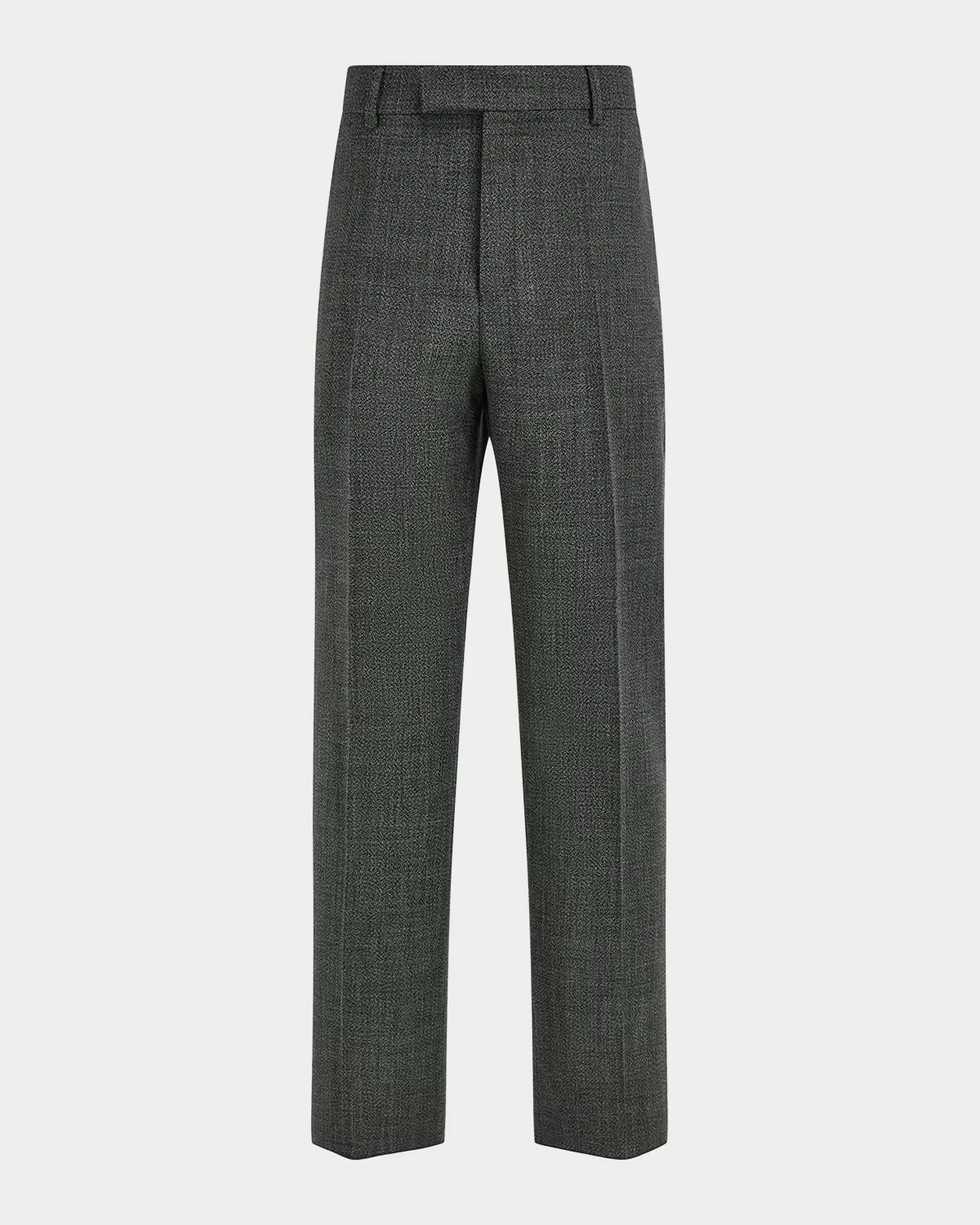 Wool Chevron Tailored Trousers by Ferragamo