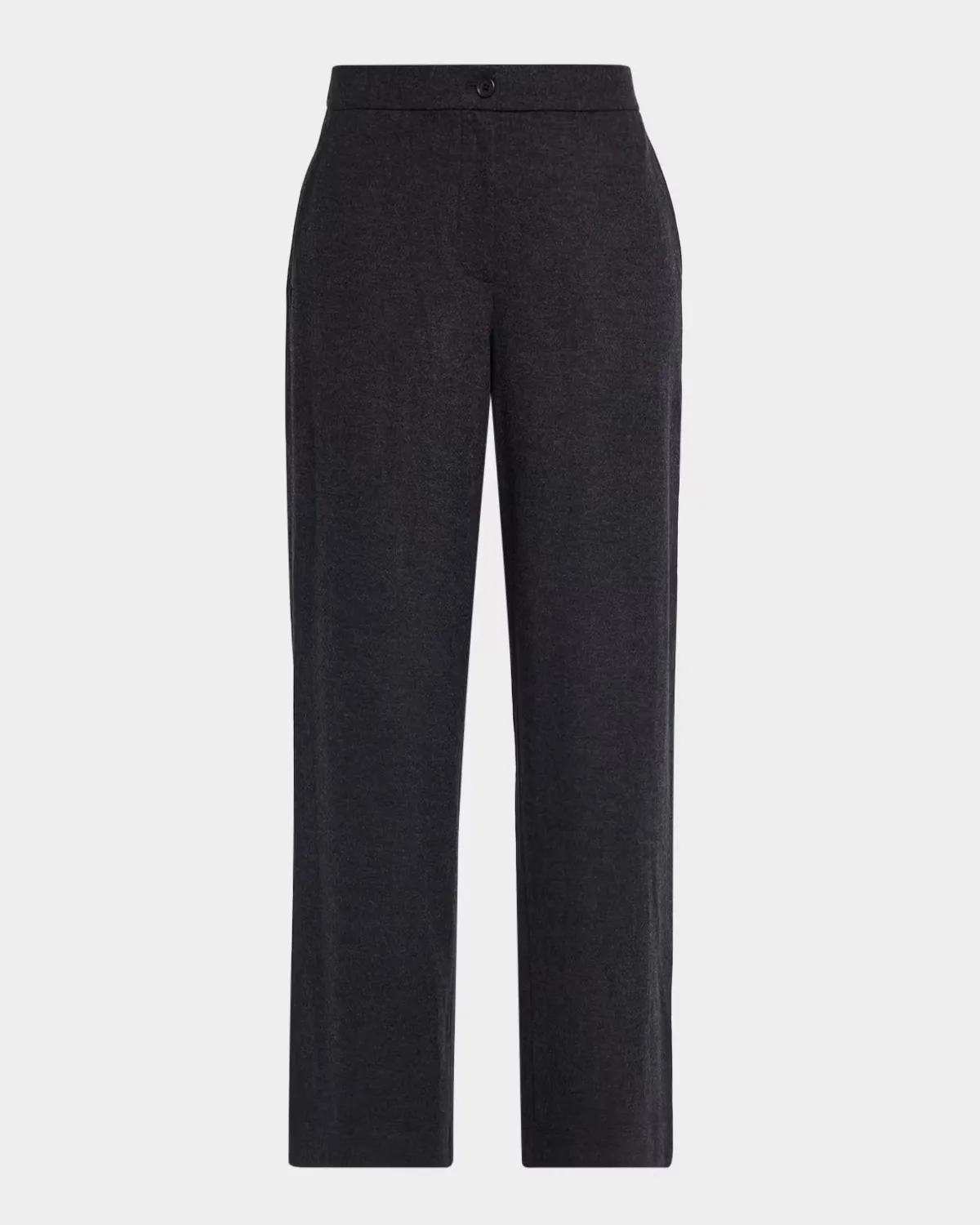 Straight-Leg Wool Jersey Trousers by Eileen Fisher