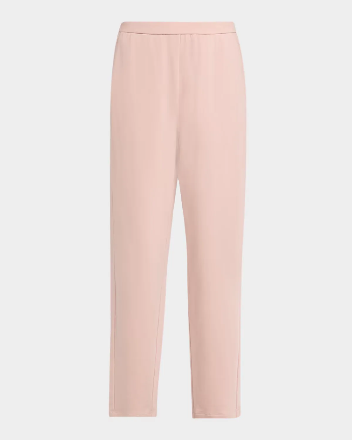 Cropped Fleece-Lined Terry Pants by Eileen Fisher