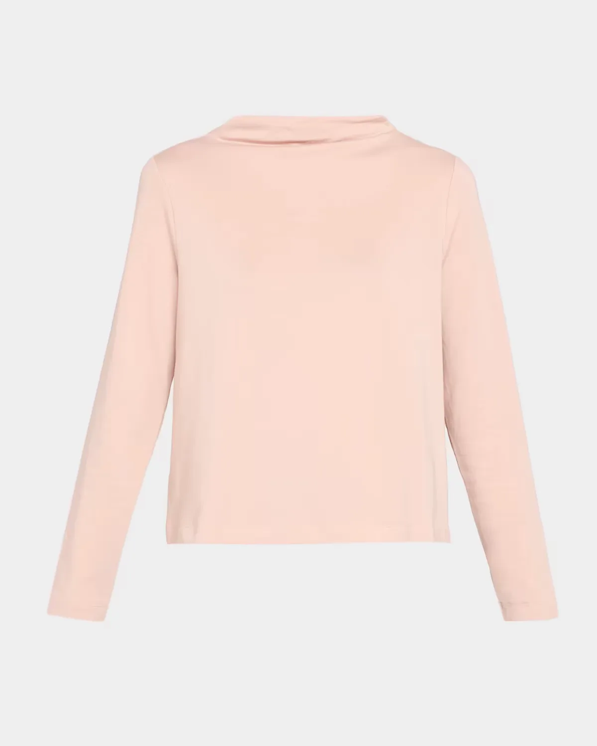 Funnel-Neck Terry Top by Eileen Fisher