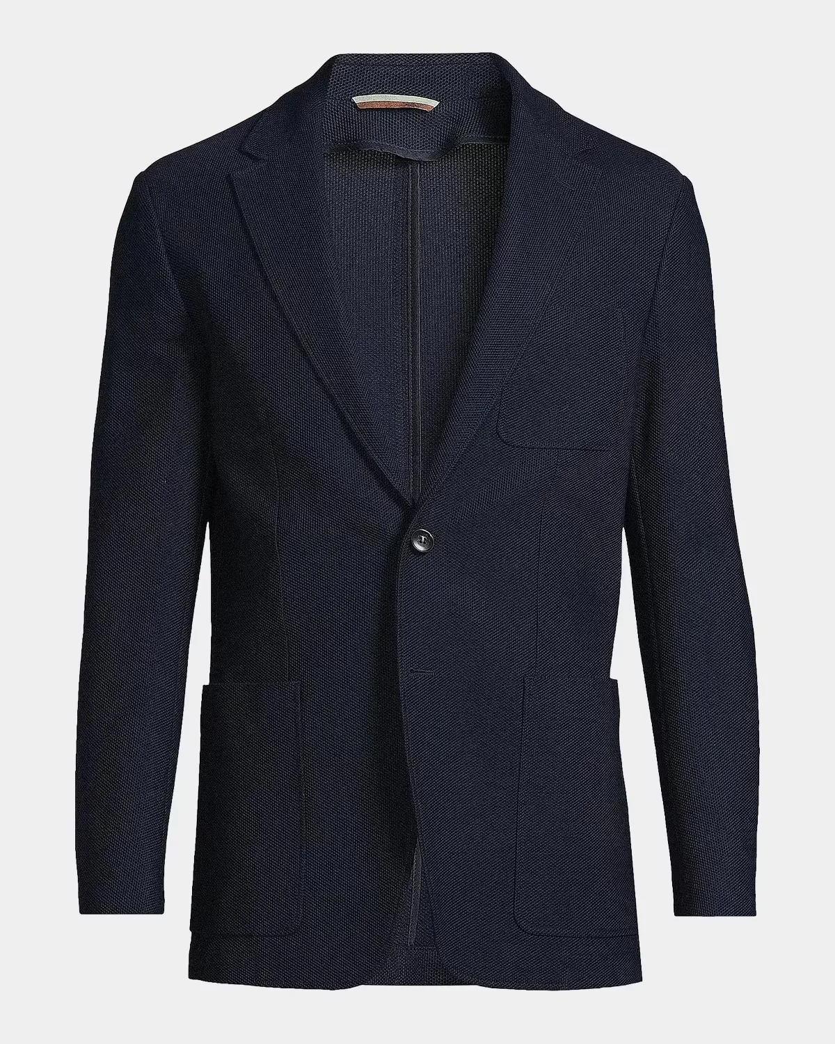 Textured Jersey Wool Jacket by Canali