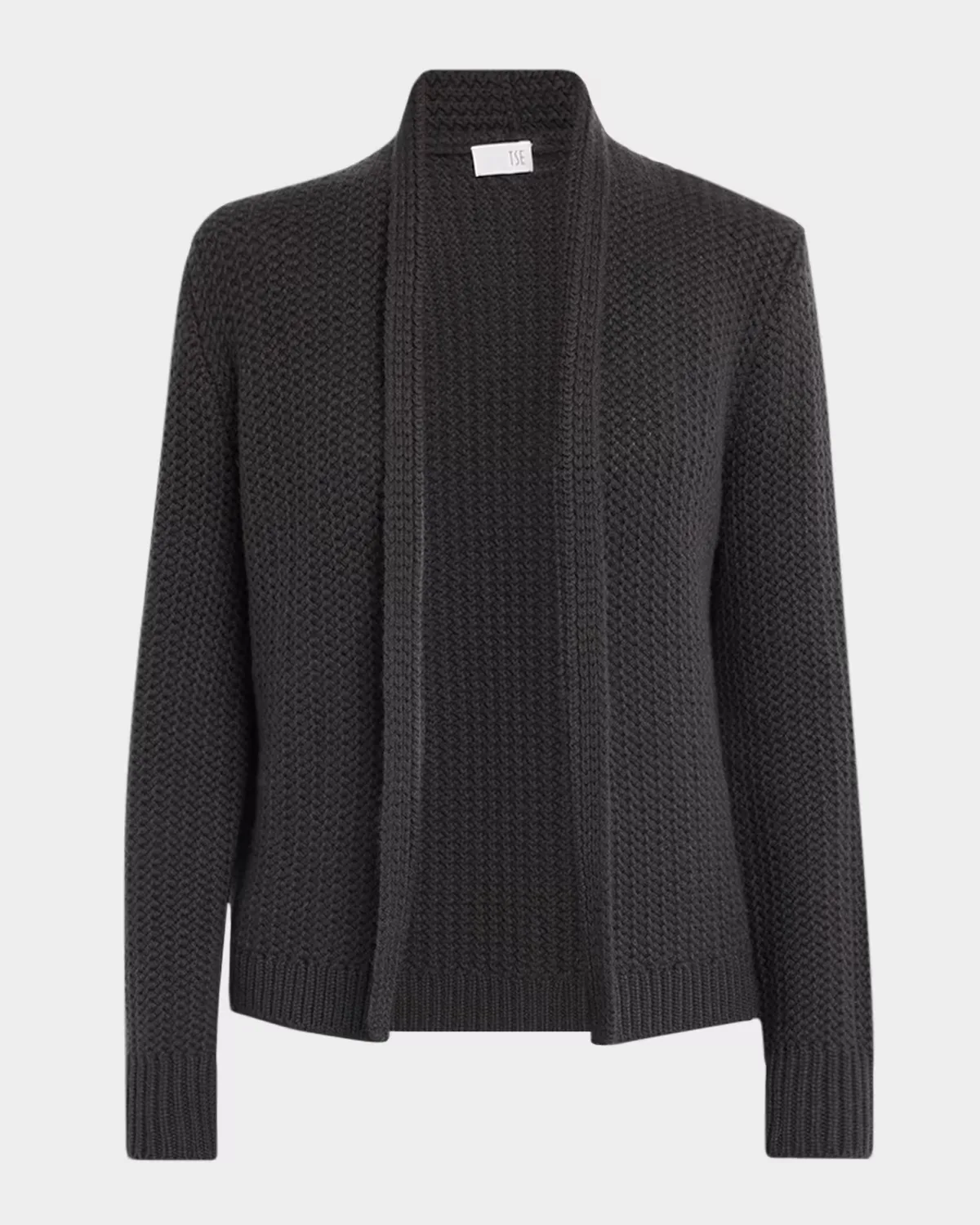 Cashmere Open Shawl-Collar Cardigan by TSE