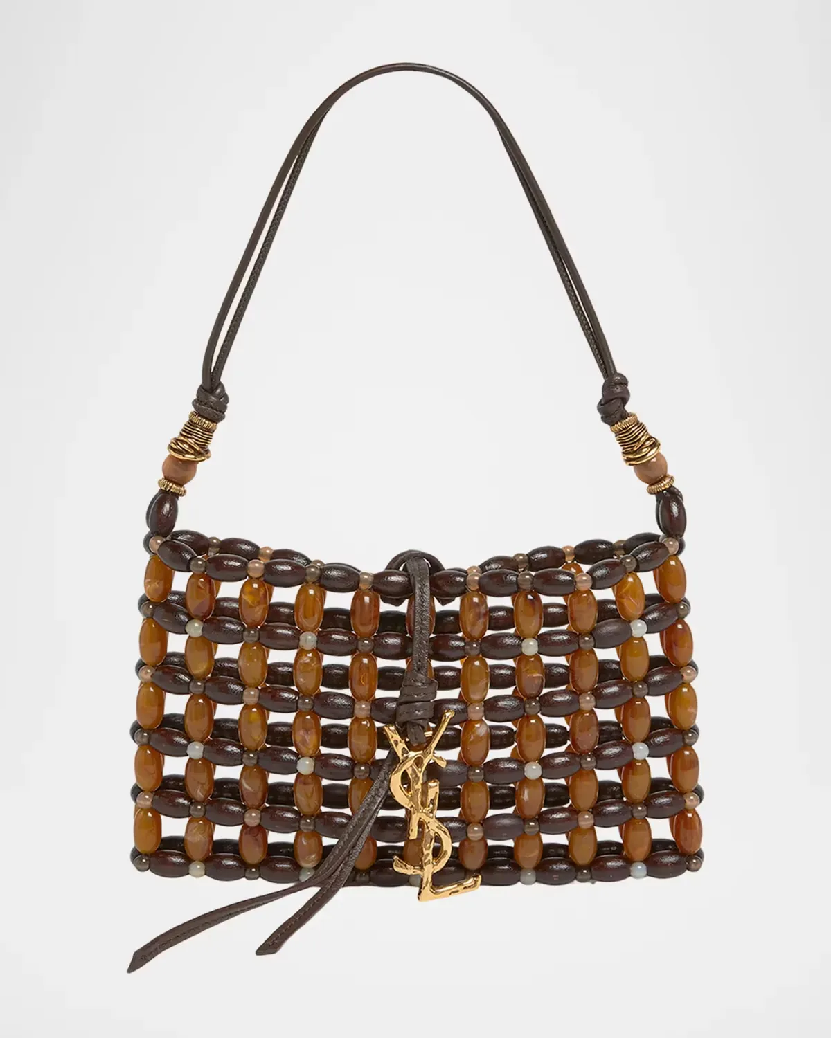 Evening Beaded Shoulder Bag by Saint Laurent