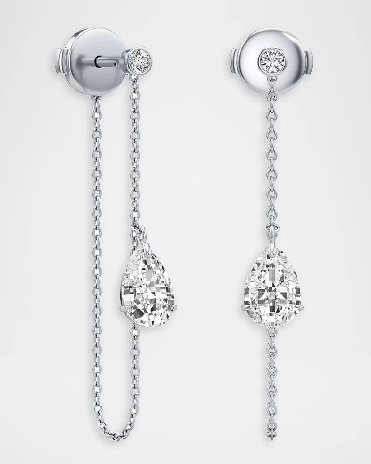 Tear Lab-Grown Diamond Pure Drop Earrings by Unsaid