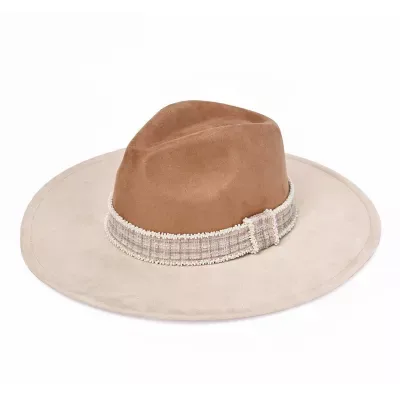 Color Block Felt Hat by Mellow World