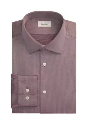 Performance Wrinkle Free Stretch Slim Fit Dress Shirt