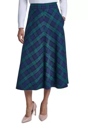 A-Line Blackwatch Skirt by Tommy Hilfiger
