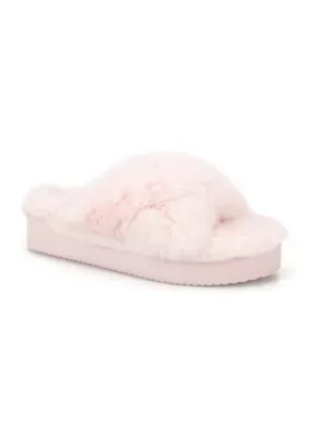 High Plush Cross Slide by Jessica Simpson