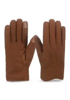Microsuede Gloves with Watch Vent by Totes