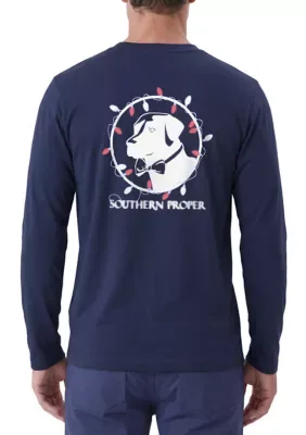 Graphic Long Sleeve T-Shirt by Southern Proper