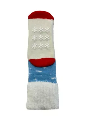 Let It Snow Gripper Socks by Wonderly