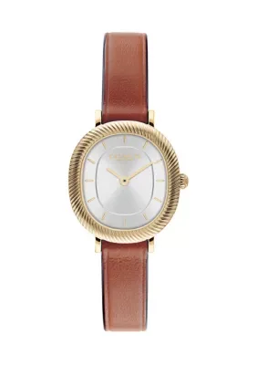 Harlow Leather Strap Watch by Coach