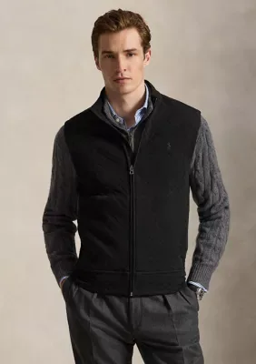 Quilted Double-Knit Jersey Vest by Polo Ralph Lauren