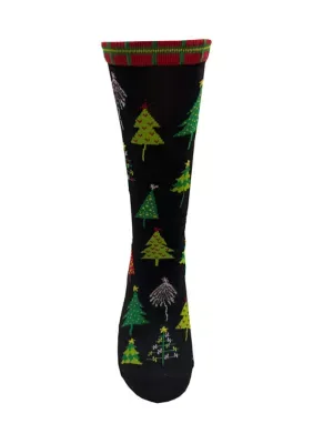Christmas Trees Socks by Wonderly
