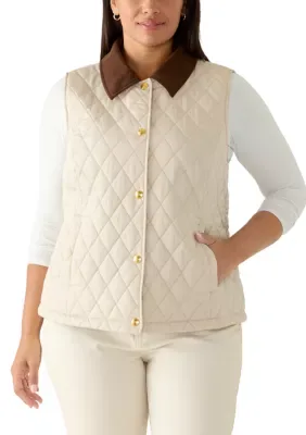 Quilted Vest by Crown & Ivy