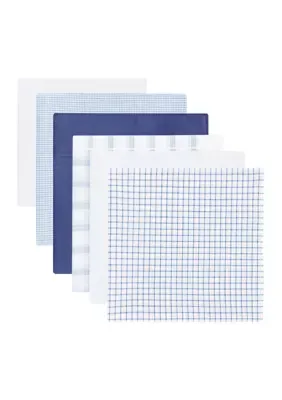 6 Piece Fashion Hankie Set by Haggar