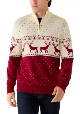 Christmas Crew Neck Sweater by Crown & Ivy
