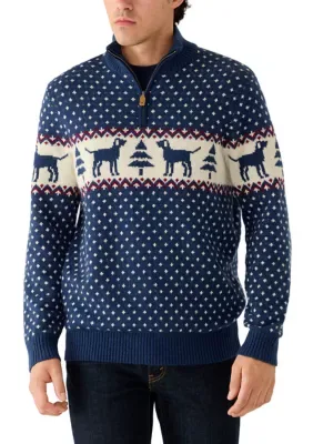 Christmas Crew Neck Sweater by Crown & Ivy