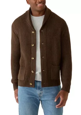 Donegal Shawl Collar Cardigan
