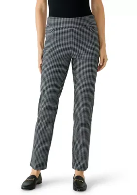 Millennium Plaid Cropped Pants by Kim Rogers