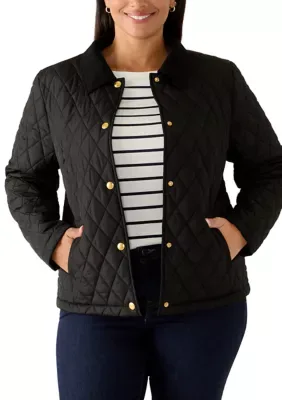 Quilted Barn Jacket by Crown & Ivy