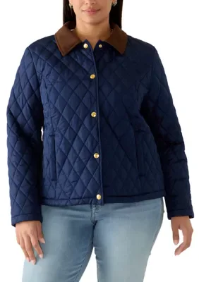 Quilted Barn Jacket by Crown & Ivy
