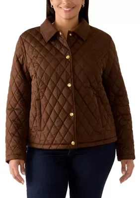 Quilted Barn Jacket by Crown & Ivy