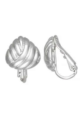 Dome Stud EZ Comfort Clip Earrings by Napier