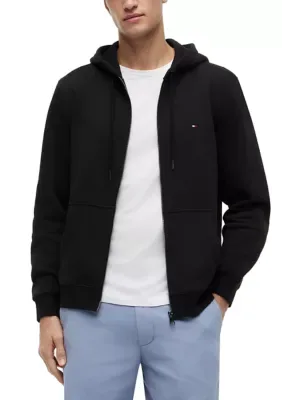 Flag Logo Zip Through Hoodie by Tommy Hilfiger