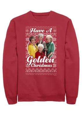 The Golden Girls Group Sweater Graphic Crew Fleece Sweatshirt by The Golden Girls