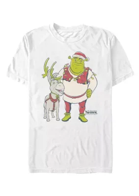 Shrek Xmas Duo Graphic T-Shirt by Shrek