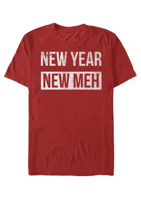 New Meh Graphic T-Shirt by Generic