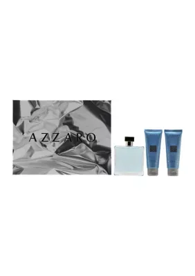Chrome Eau De Toilette 3-Piece Gift Set by Azzaro