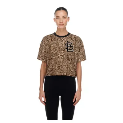 MLB St. Louis Cardinals Boxy Cropped T-Shirt by New Era