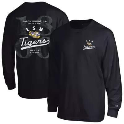 NCAA LSU Tigers Laminated All-Star Long Sleeve T-Shirt by Champion