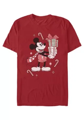 Disney Mickey Festive Graphic T-Shirt by Disney