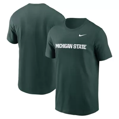 NCAA Nike Michigan State Spartans Primetime Wordmark T-Shirt