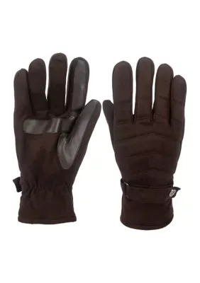 Quilted SmartDri Microsuede Gloves
