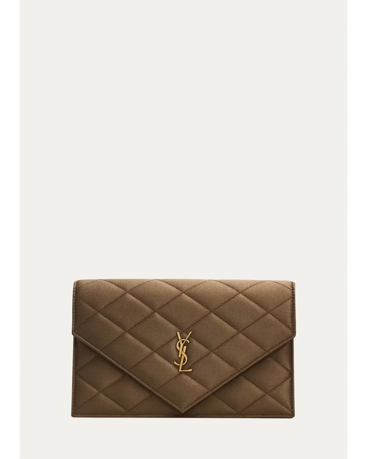 YSL Small Quilted Wallet on Chain by Saint Laurent