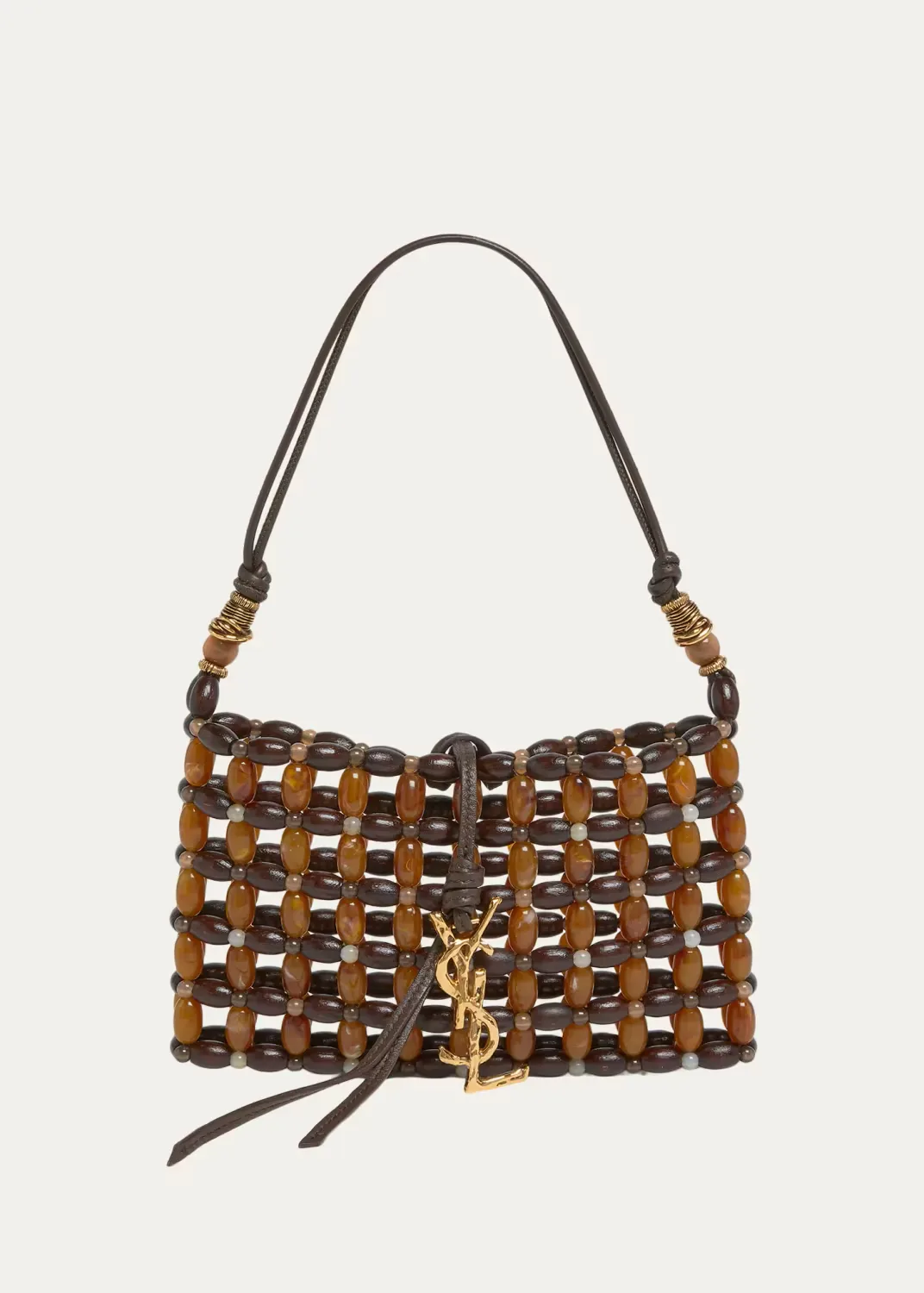 Evening Beaded Shoulder Bag by Saint Laurent