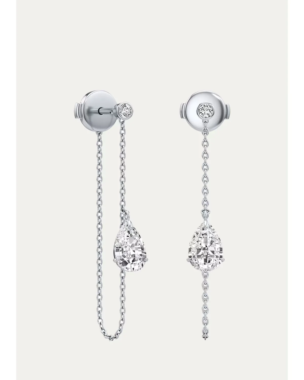 Tear Lab-Grown Diamond Pure Drop Earrings by Unsaid